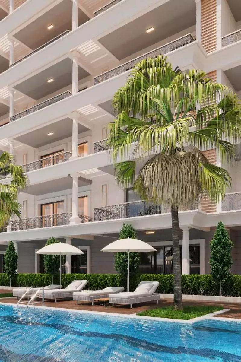 Квартира 50м² в Турции, Конаклы. Стоимостью 145000€ аренда фото-13