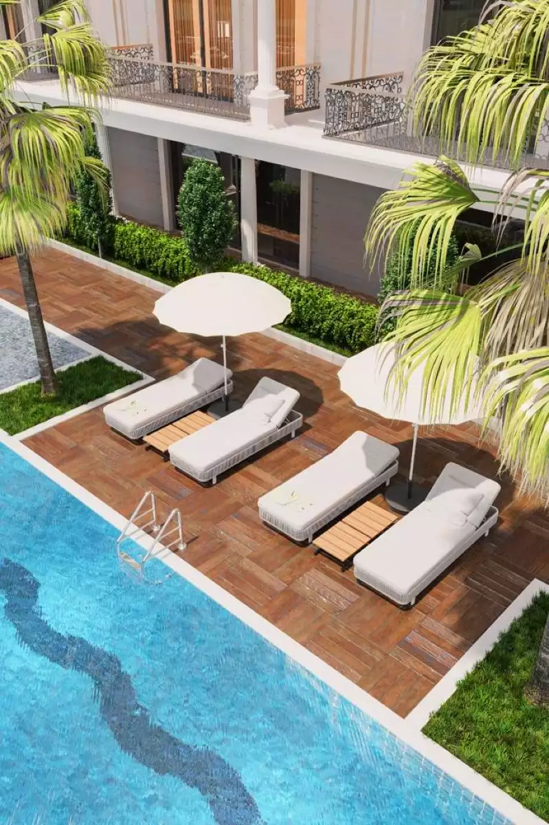 Квартира 50м² в Турции, Конаклы. Стоимостью 145000€ аренда фото-14