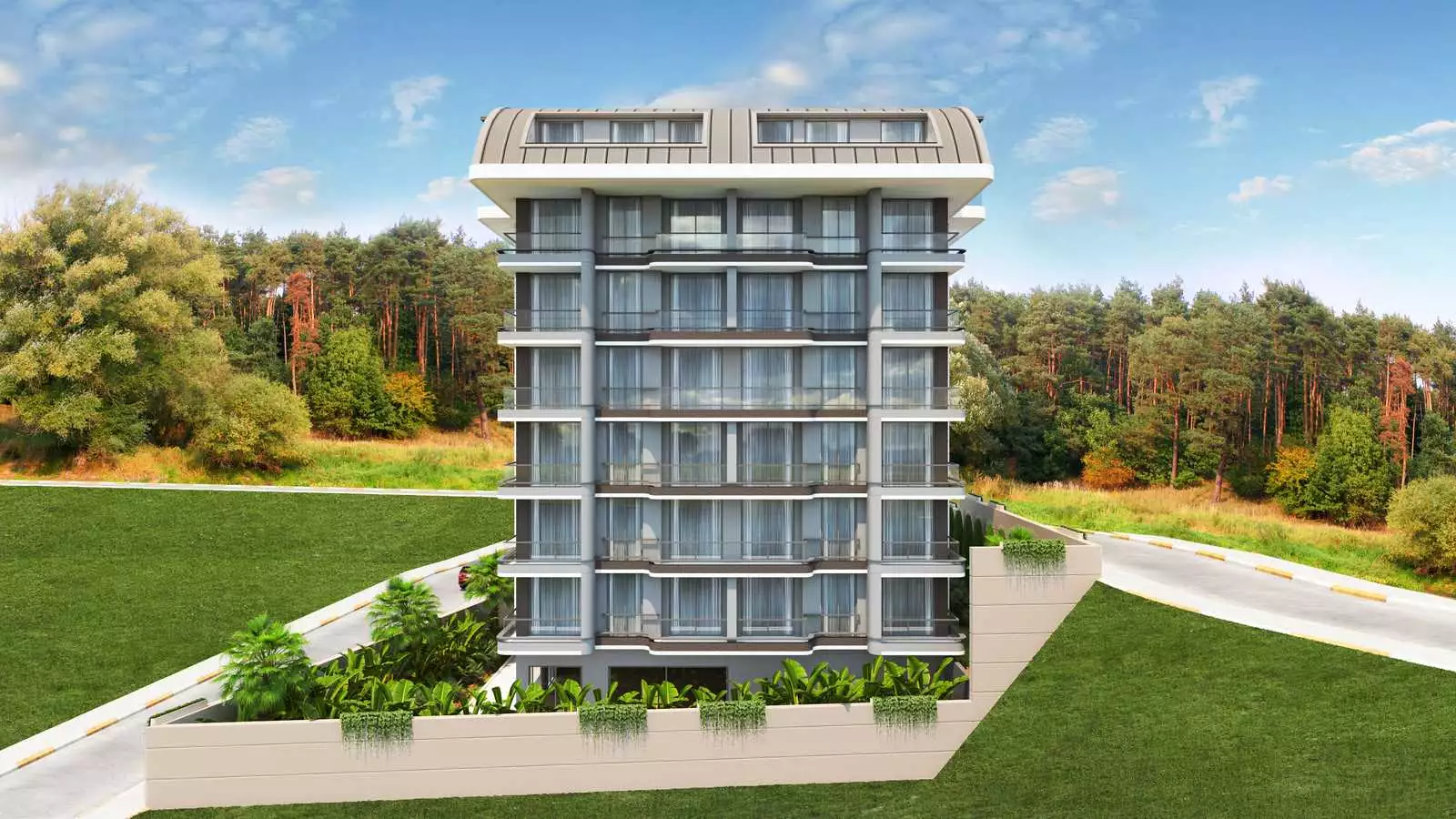 Квартира 52м² в Турции, Демирташ. Стоимостью 92000€ аренда фото-2