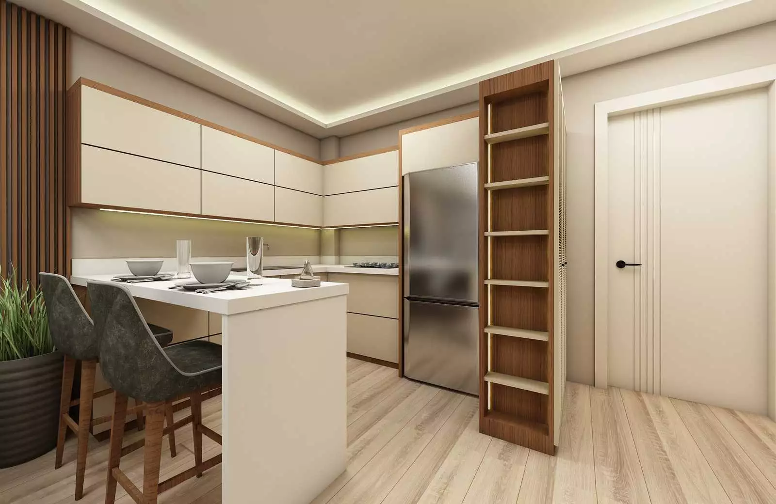 Квартира 52м² в Турции, Демирташ. Стоимостью 92000€ аренда фото-11