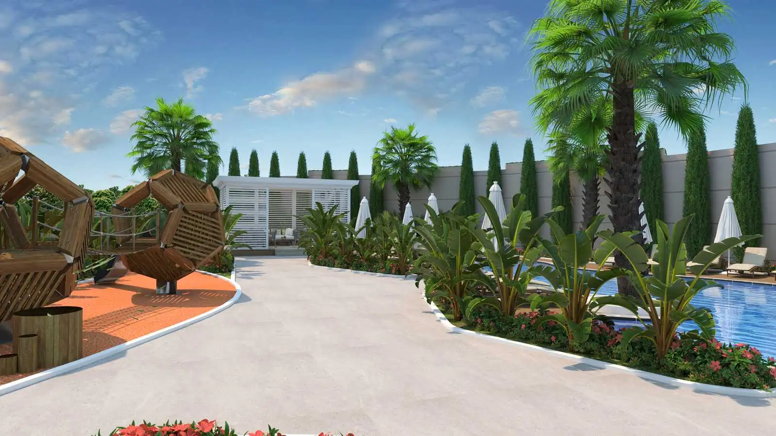 Квартира 52м² в Турции, Демирташ. Стоимостью 92000€ аренда фото-5