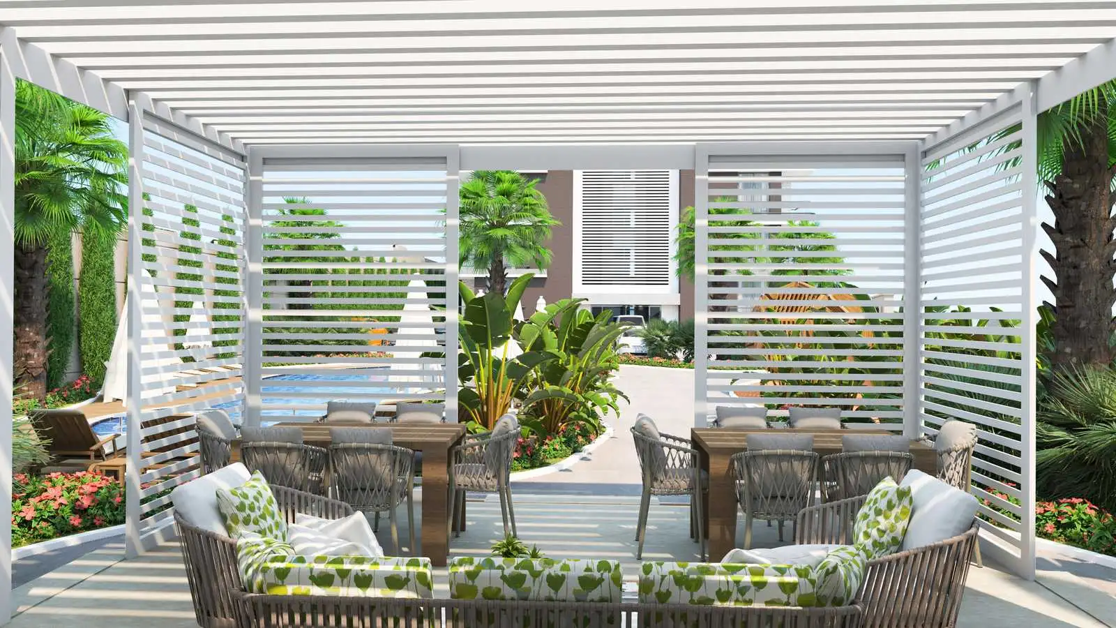 Квартира 52м² в Турции, Демирташ. Стоимостью 92000€ аренда фото-7