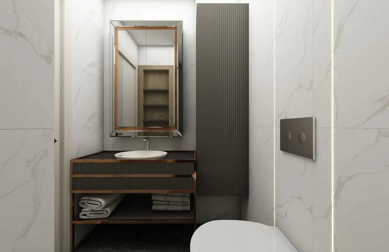 Квартира 52м² в Турции, Демирташ. Стоимостью 92000€ аренда фото-20