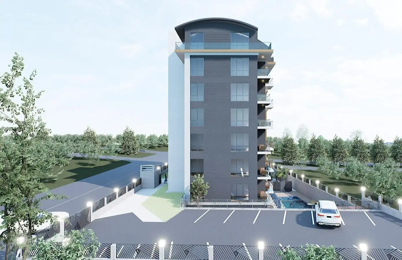 Квартира 50м² в Турции, Демирташ. Стоимостью 105000€ аренда фото-3