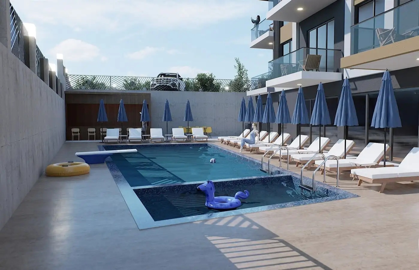 Квартира 50м² в Турции, Демирташ. Стоимостью 105000€ аренда фото-18