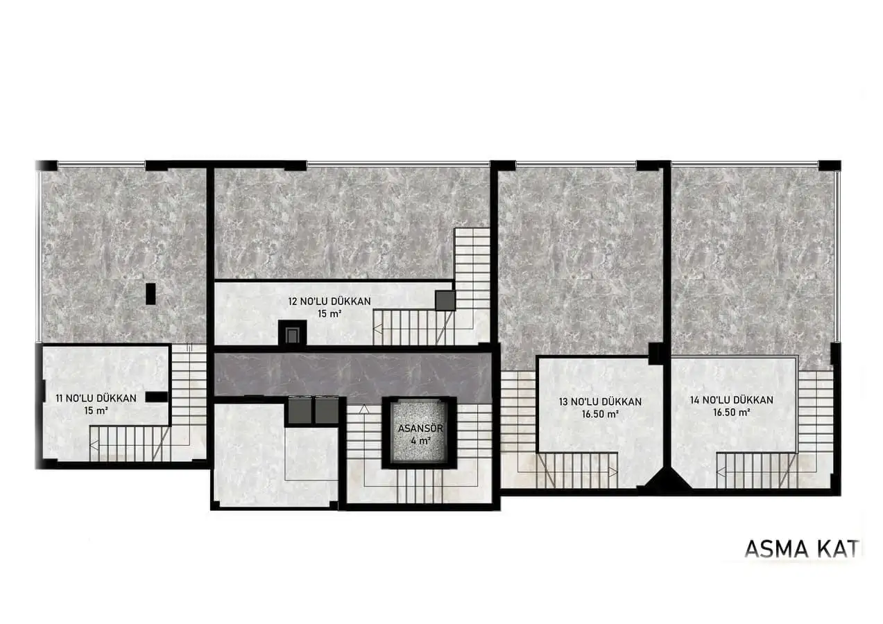 Квартира 53м² в Турции, Кестель. Стоимостью 150000€ аренда фото-21