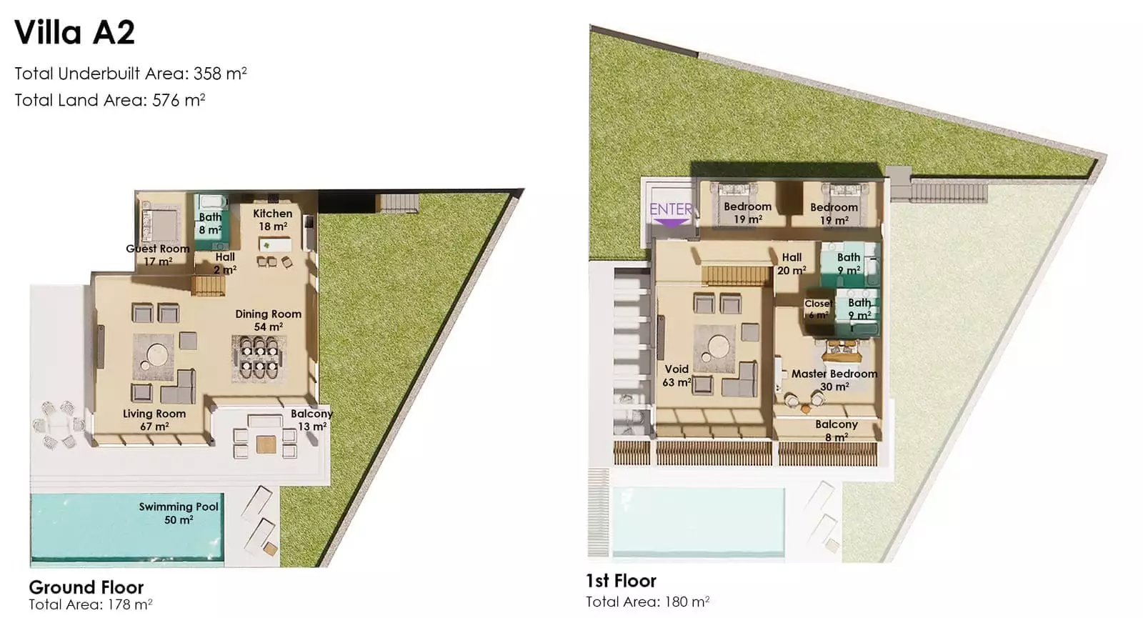 Вилла 333м² в Турции, Аланья. Стоимостью 850000€ аренда фото-22