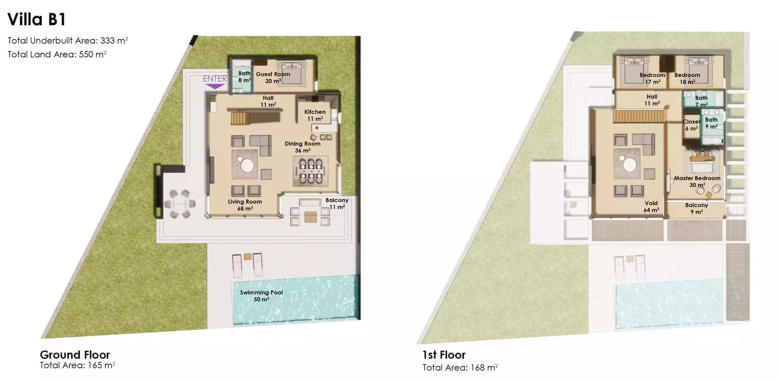 Вилла 333м² в Турции, Аланья. Стоимостью 850000€ аренда фото-31