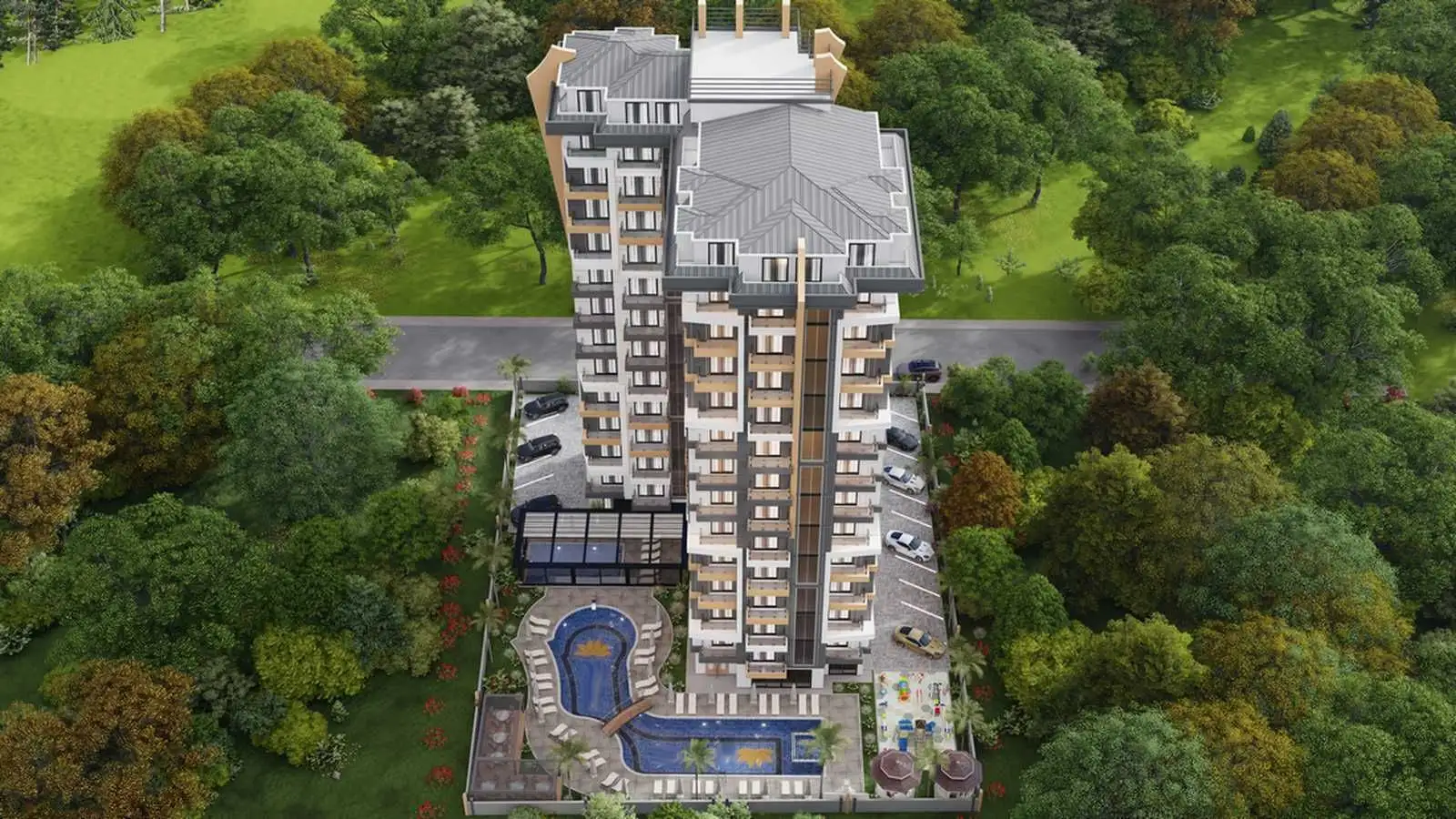 Квартира 42м² в Турции, Махмутлар. Стоимостью 82500€ аренда фото-3