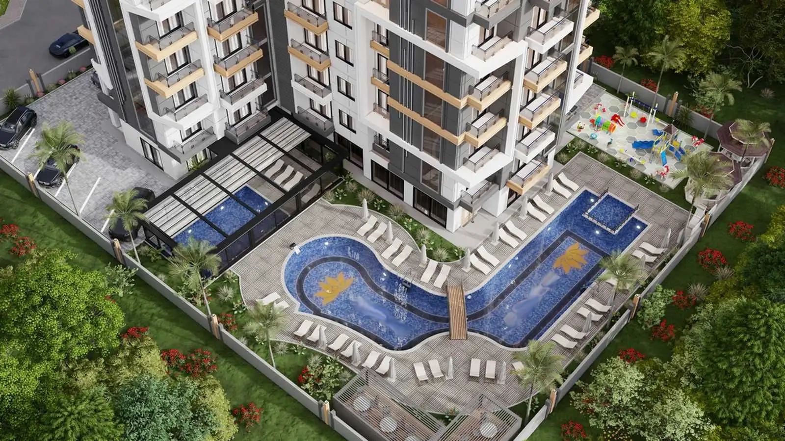 Квартира 42м² в Турции, Махмутлар. Стоимостью 82500€ аренда фото-5