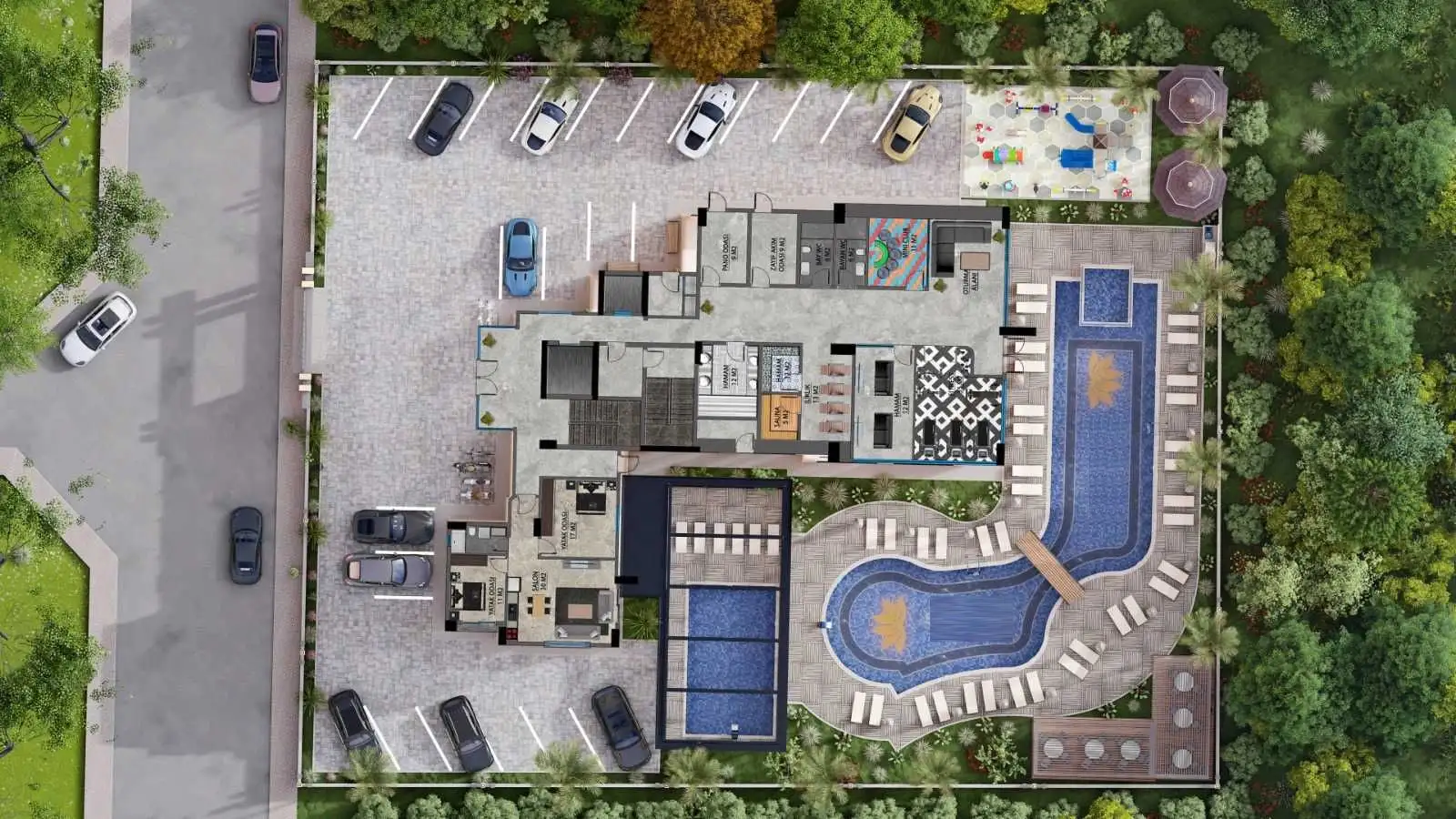 Квартира 42м² в Турции, Махмутлар. Стоимостью 82500€ аренда фото-6