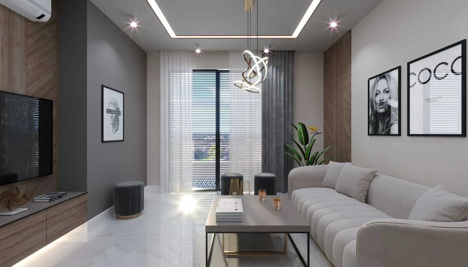 Квартира 42м² в Турции, Махмутлар. Стоимостью 82500€ аренда фото-18