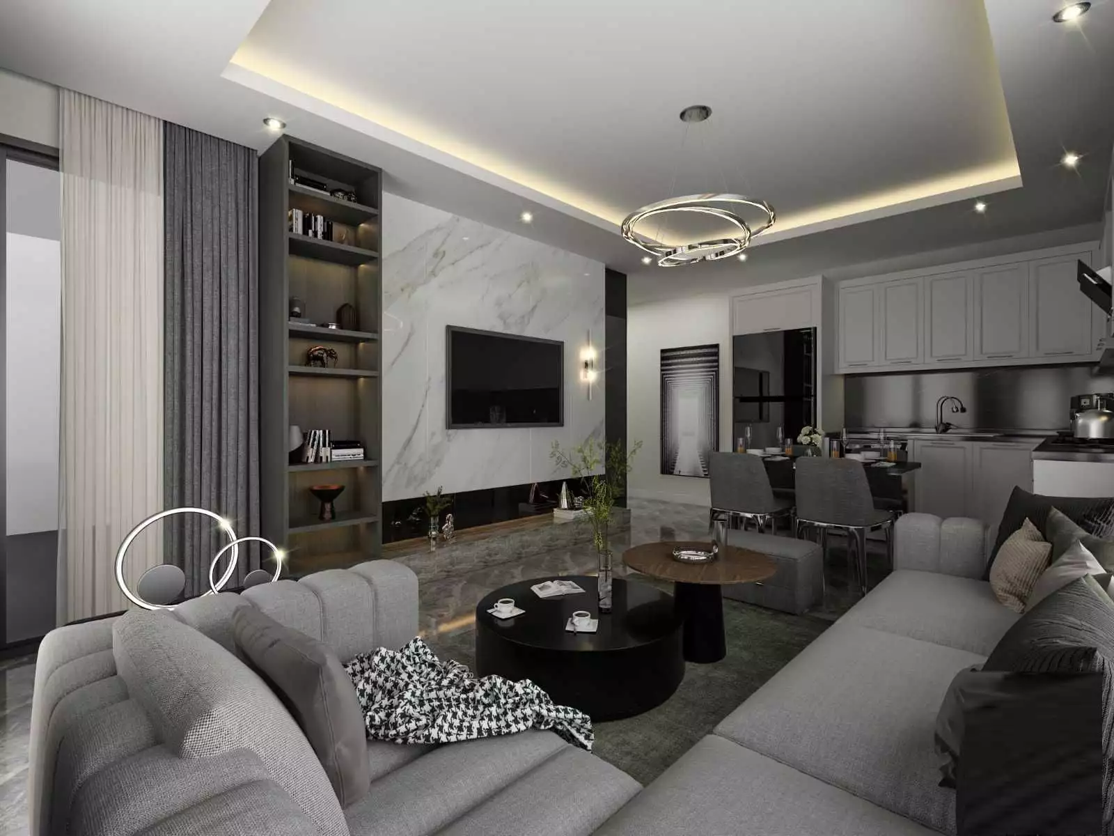 Квартира 67м² в Турции, Аланья. Стоимостью 215000€ аренда фото-16