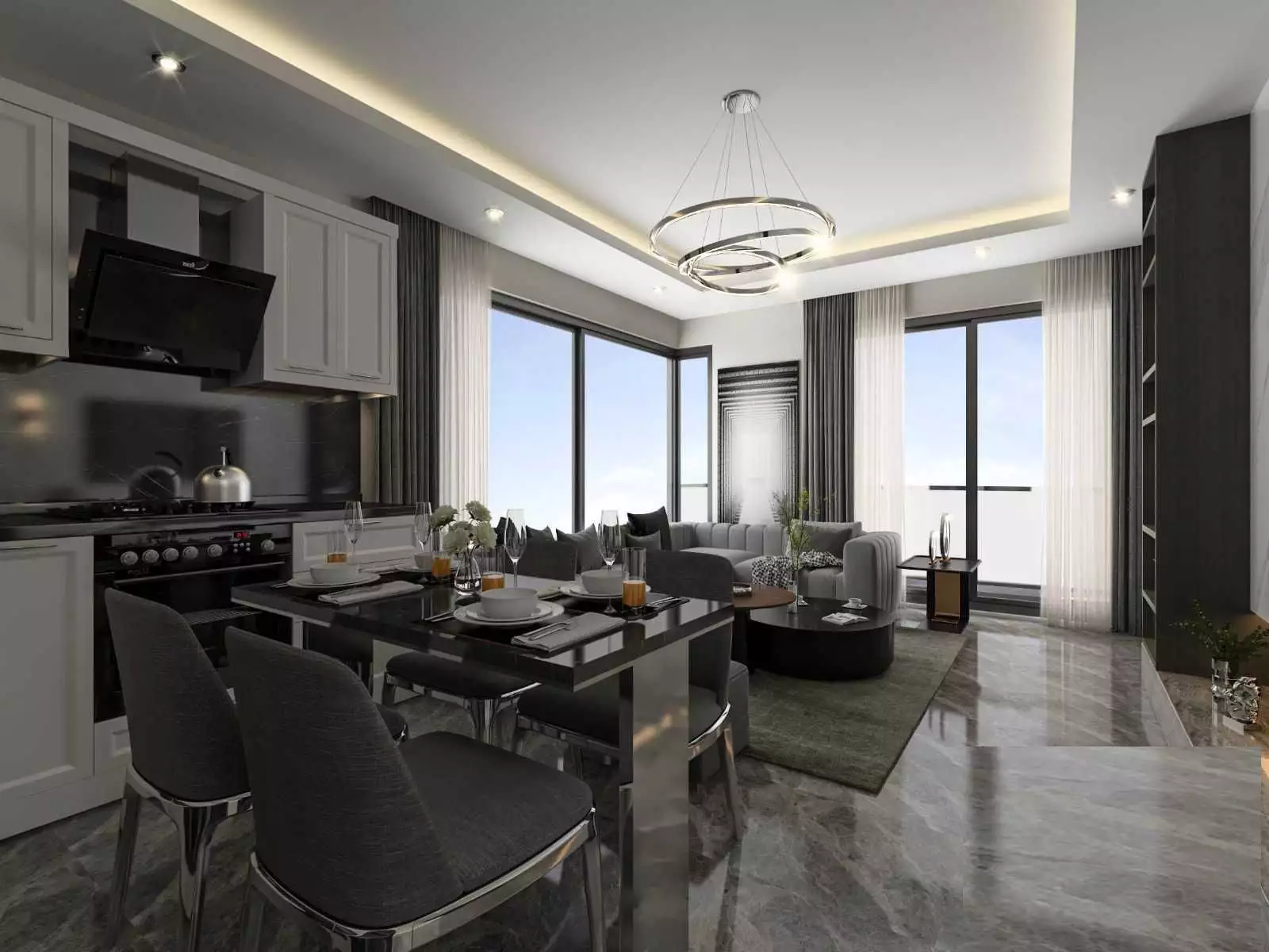 Квартира 67м² в Турции, Аланья. Стоимостью 215000€ аренда фото-18