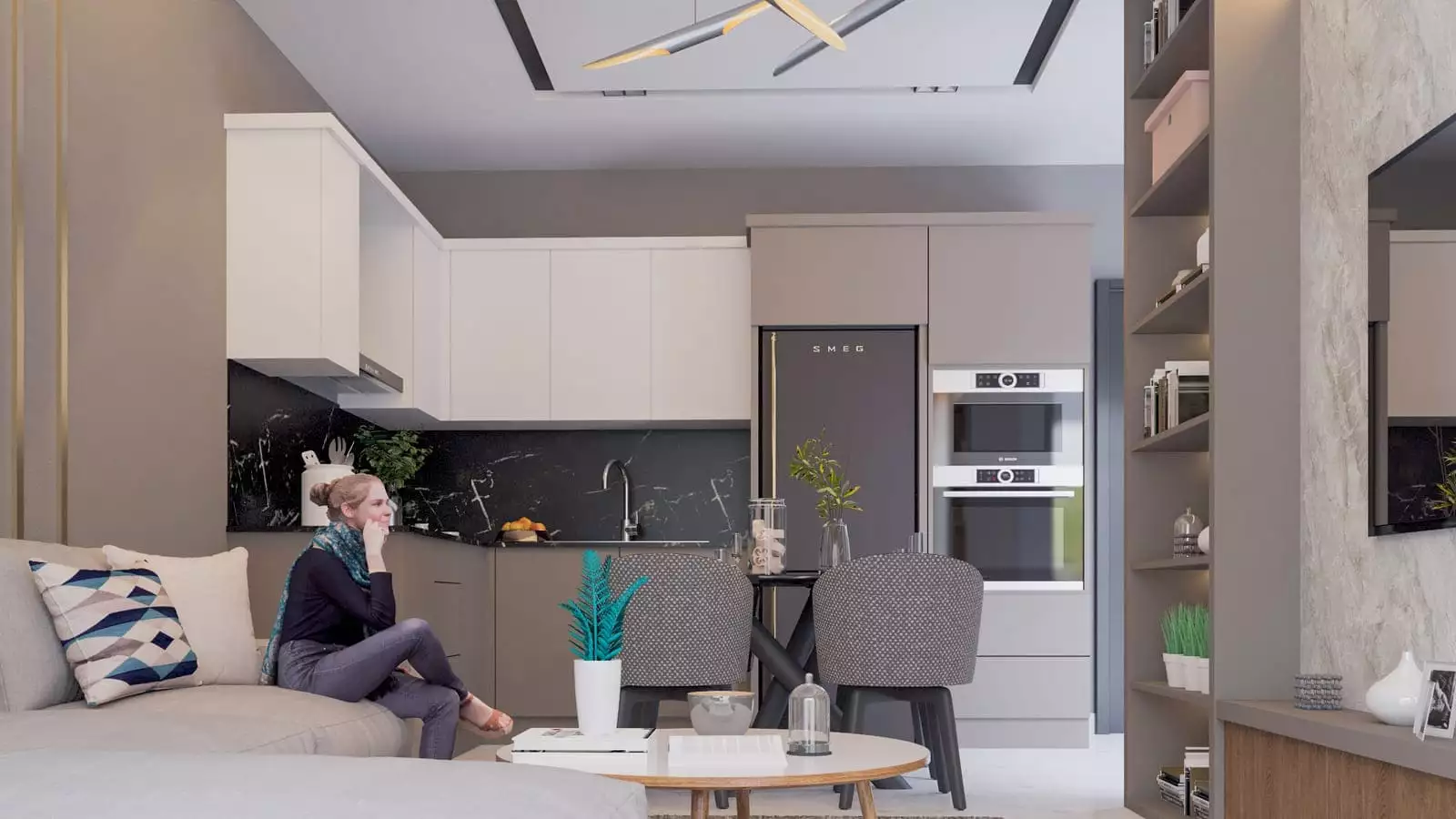 Квартира 50м² в Турции, Демирташ. Стоимостью 125000€ аренда фото-22