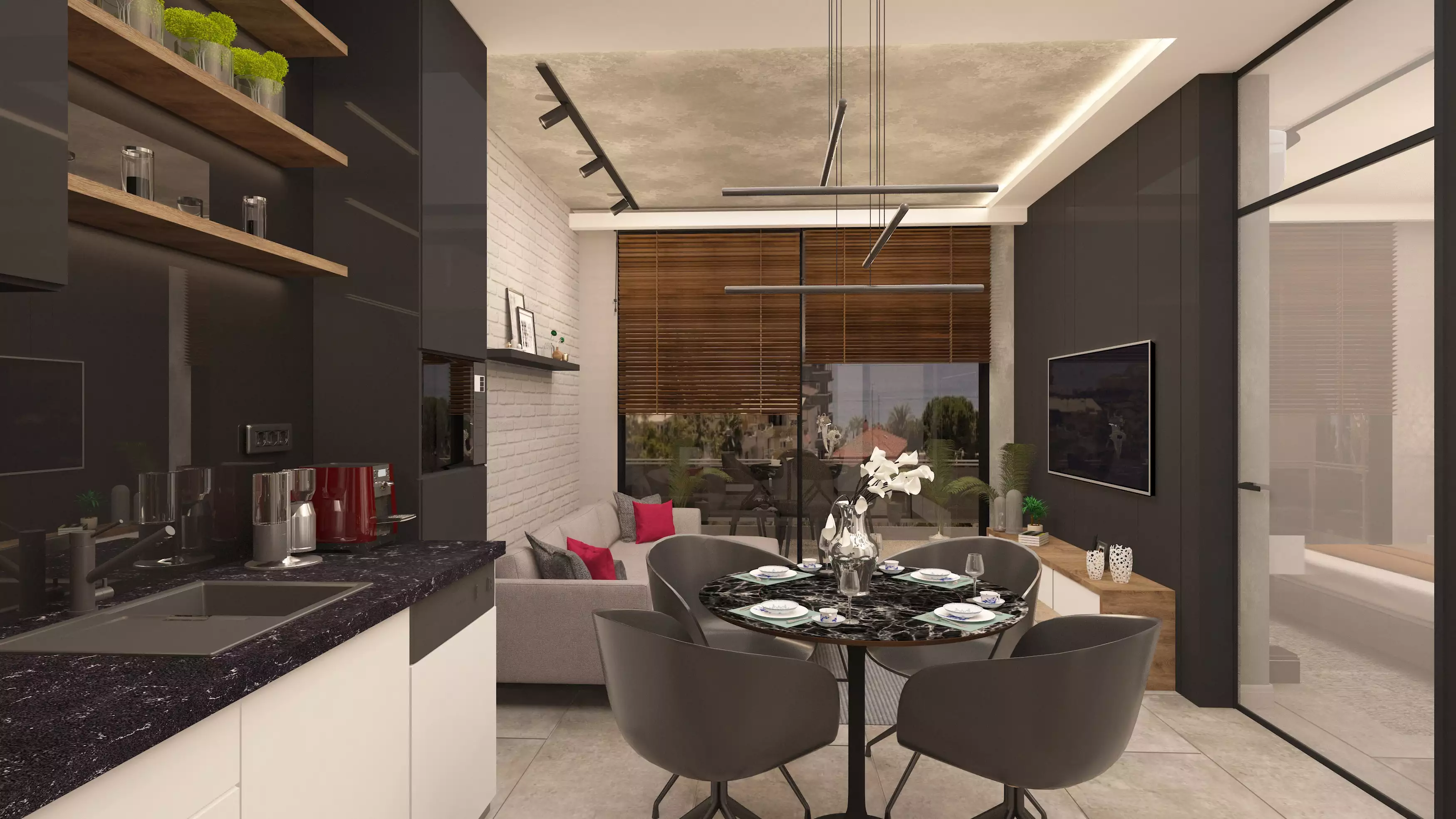 Квартира 60м² в Турции, Аланья. Стоимостью 259000€ аренда фото-9