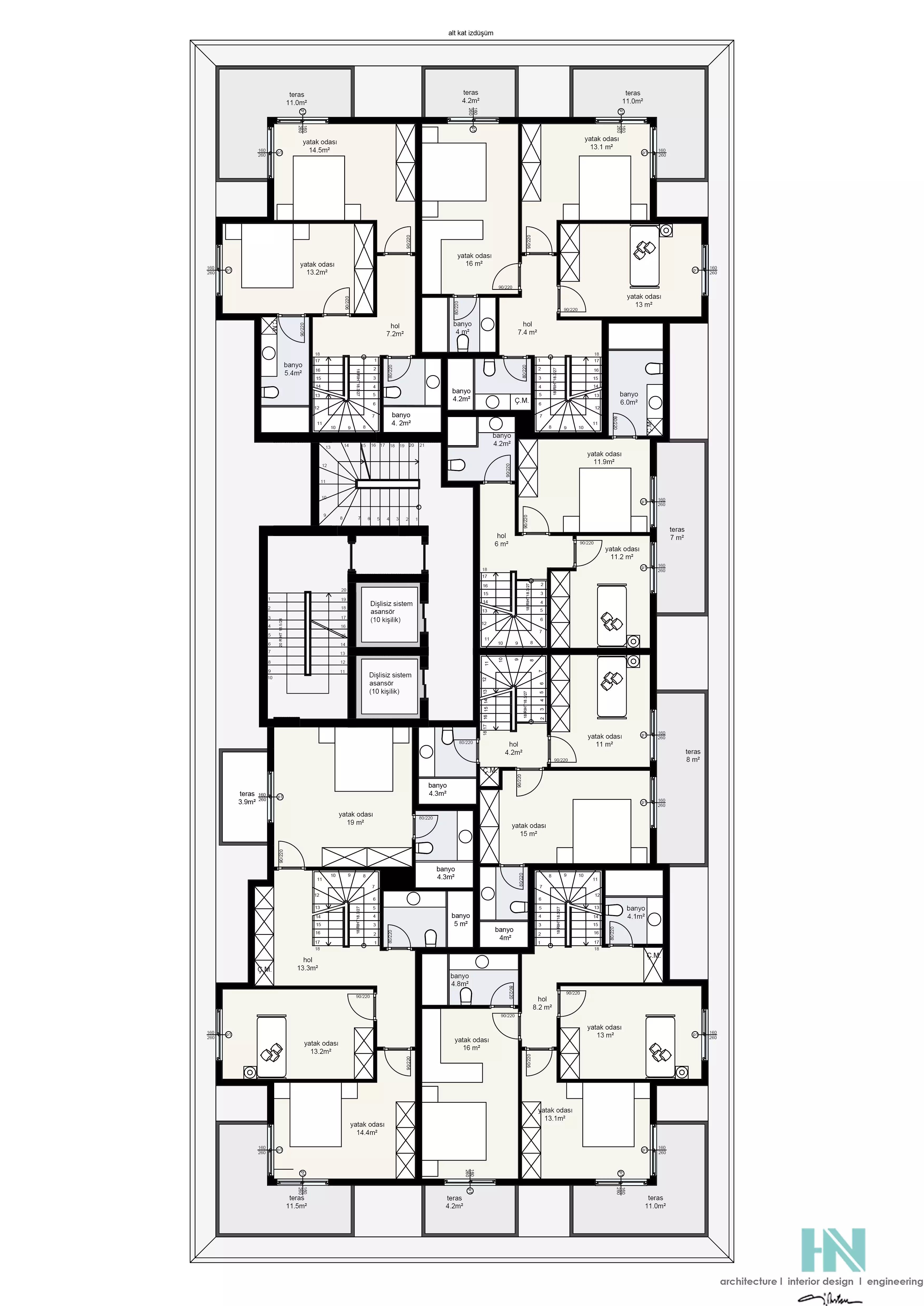Квартира 60м² в Турции, Аланья. Стоимостью 259000€ аренда фото-15