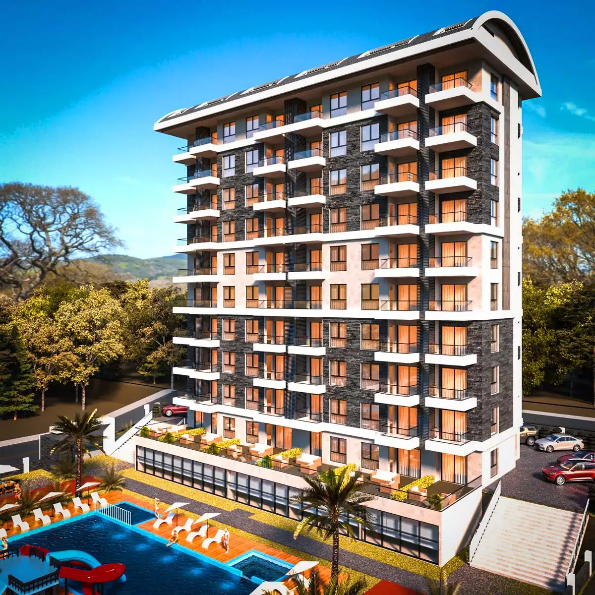 Квартира 56м² в Турции, Авсаллар. Стоимостью 100000€ аренда фото-1