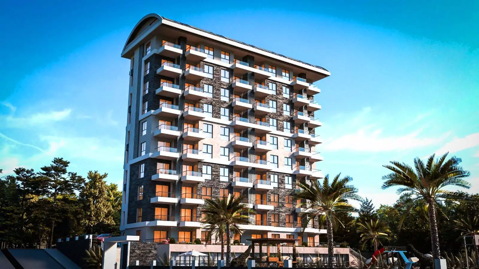 Квартира 56м² в Турции, Авсаллар. Стоимостью 100000€ аренда фото-2