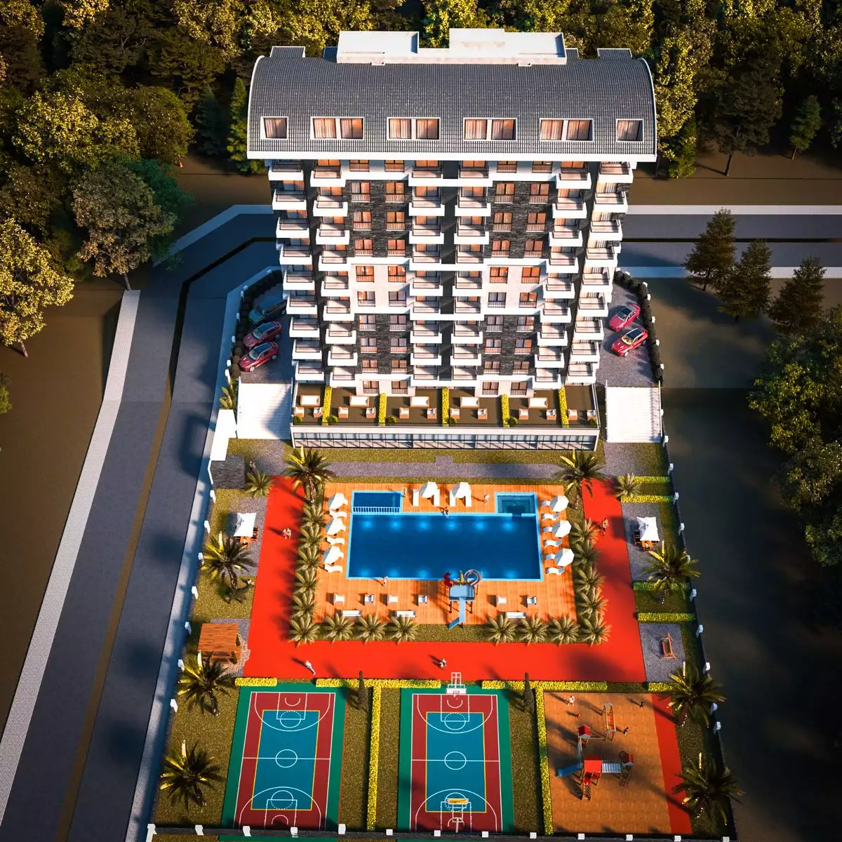 Квартира 56м² в Турции, Авсаллар. Стоимостью 100000€ аренда фото-7