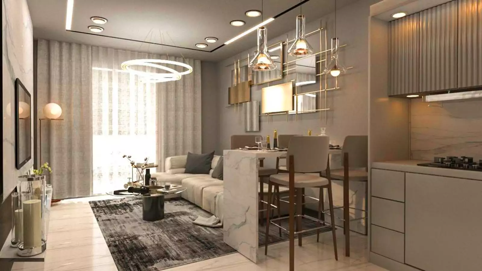 Квартира 56м² в Турции, Авсаллар. Стоимостью 100000€ аренда фото-30