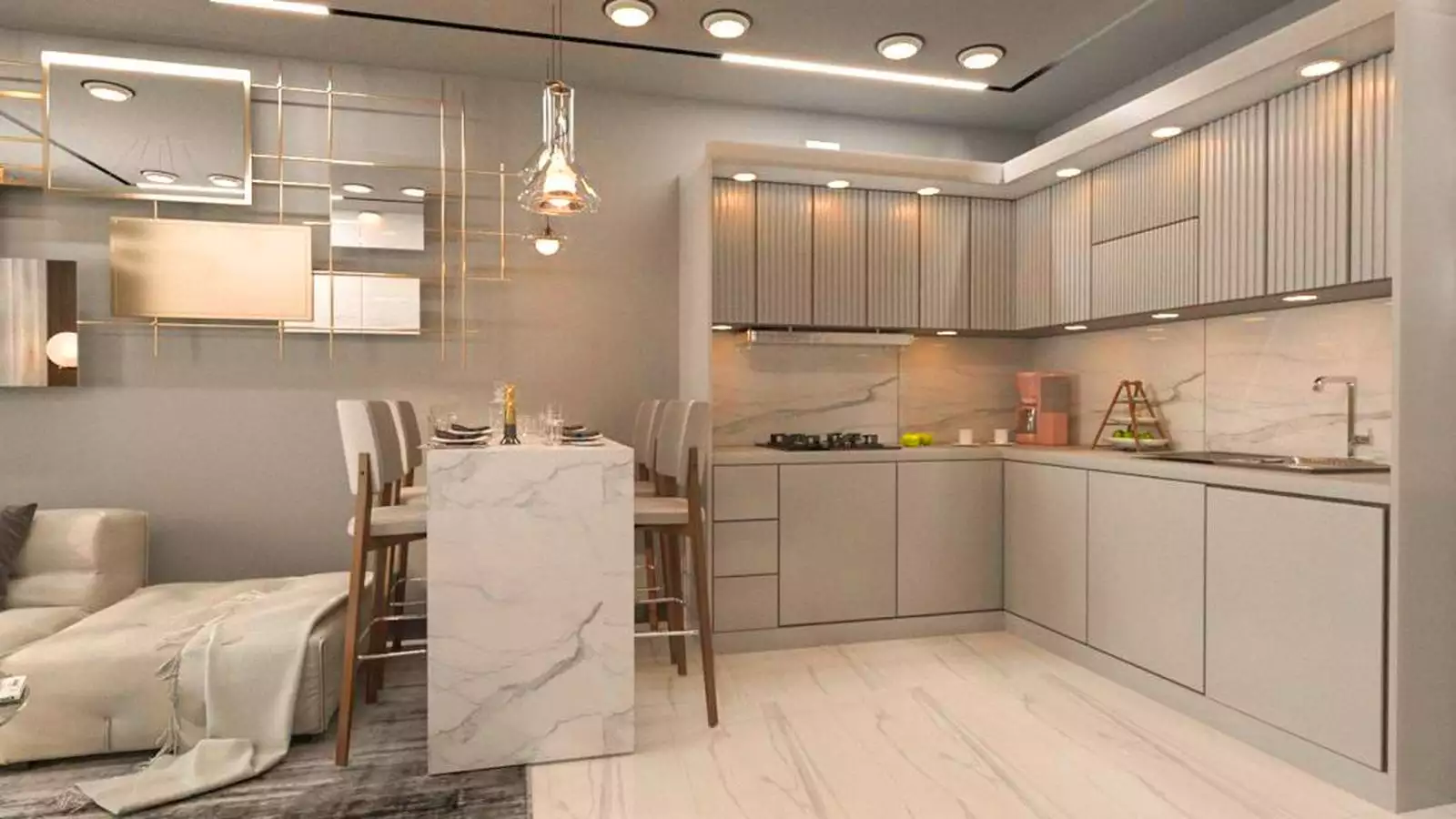 Квартира 56м² в Турции, Авсаллар. Стоимостью 100000€ аренда фото-31