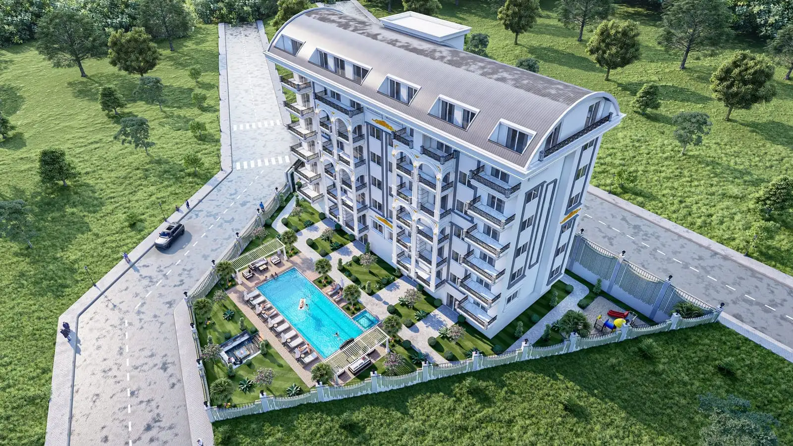 Квартира 67м² в Турции, Демирташ. Стоимостью 123500€ аренда фото-5