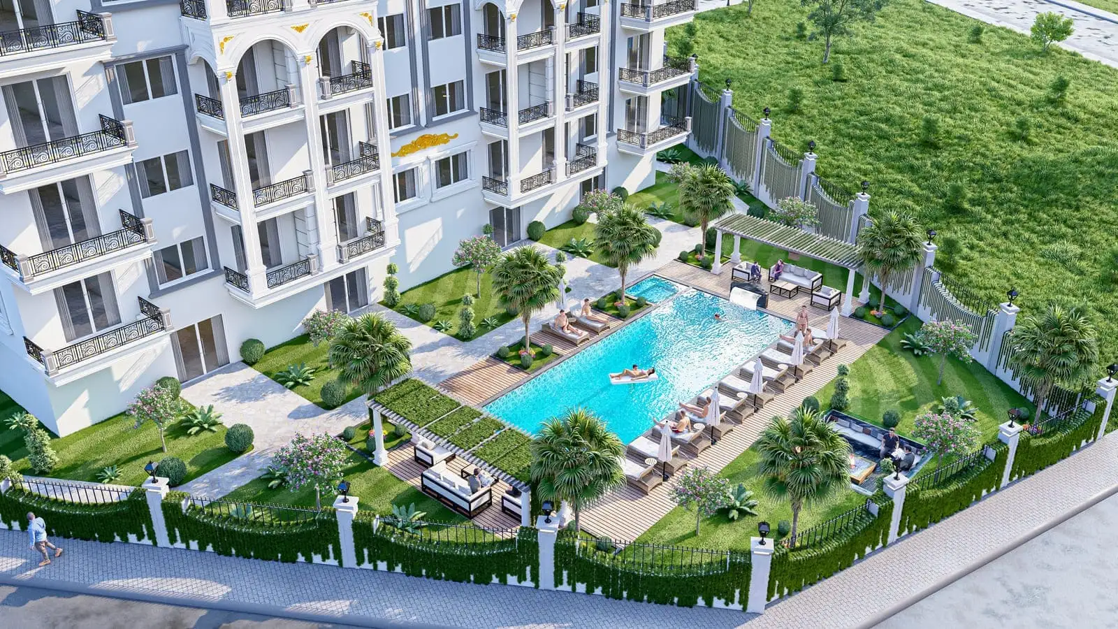 Квартира 67м² в Турции, Демирташ. Стоимостью 123500€ аренда фото-12