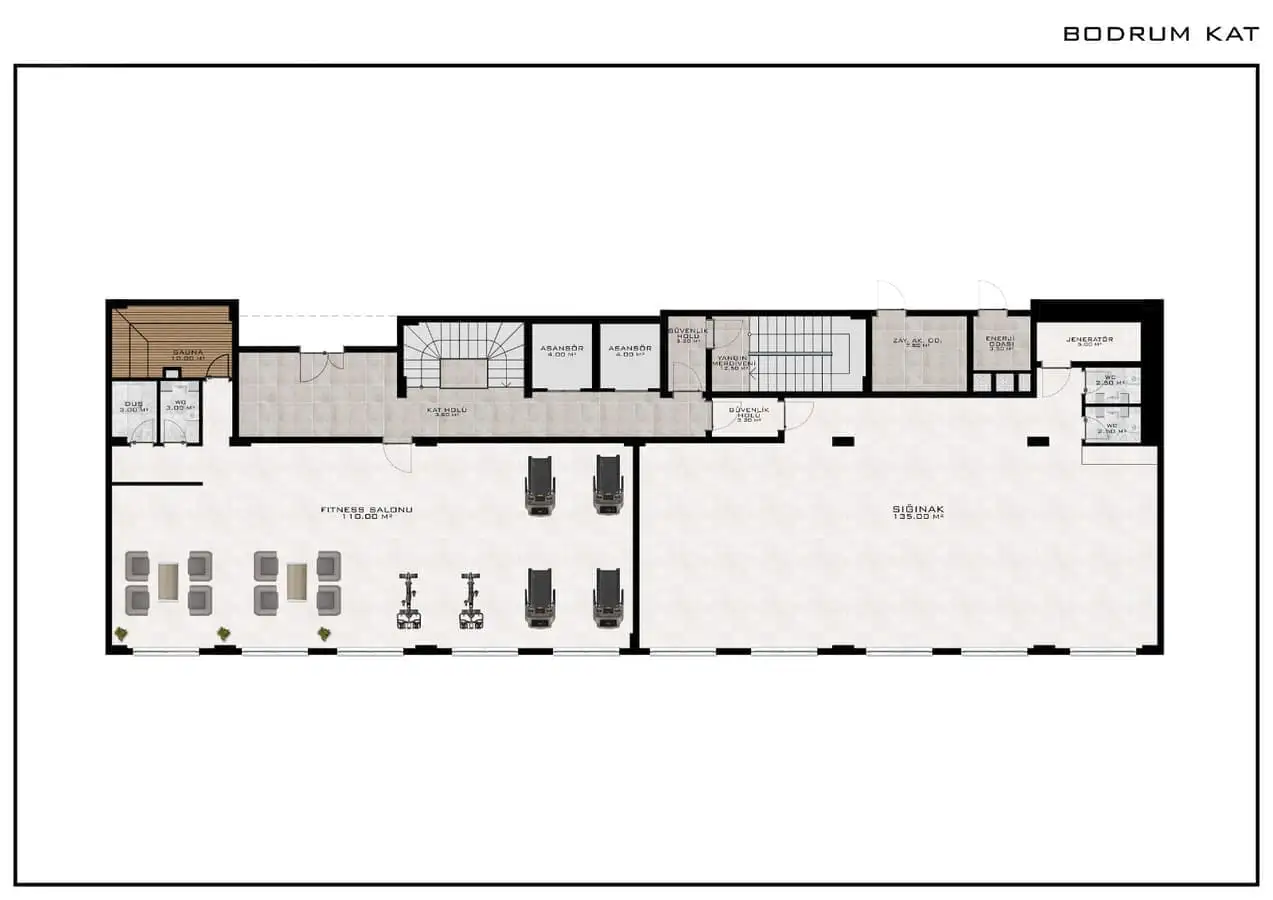 Квартира 67м² в Турции, Демирташ. Стоимостью 123500€ аренда фото-26