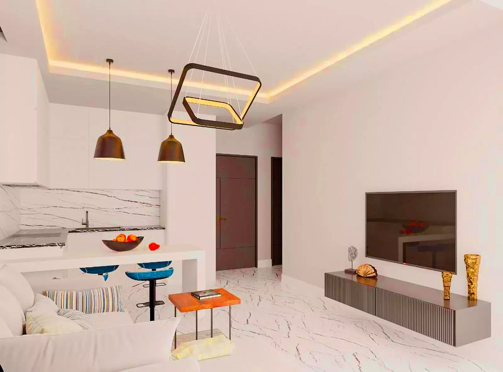 Квартира 60м² в Турции, Авсаллар. Стоимостью 88900€ аренда фото-18