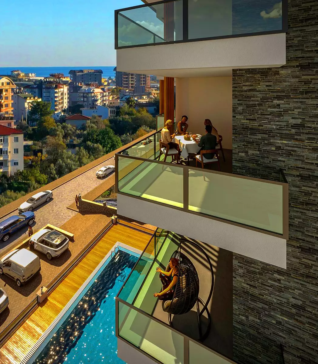 Квартира 60м² в Турции, Авсаллар. Стоимостью 88900€ аренда фото-20