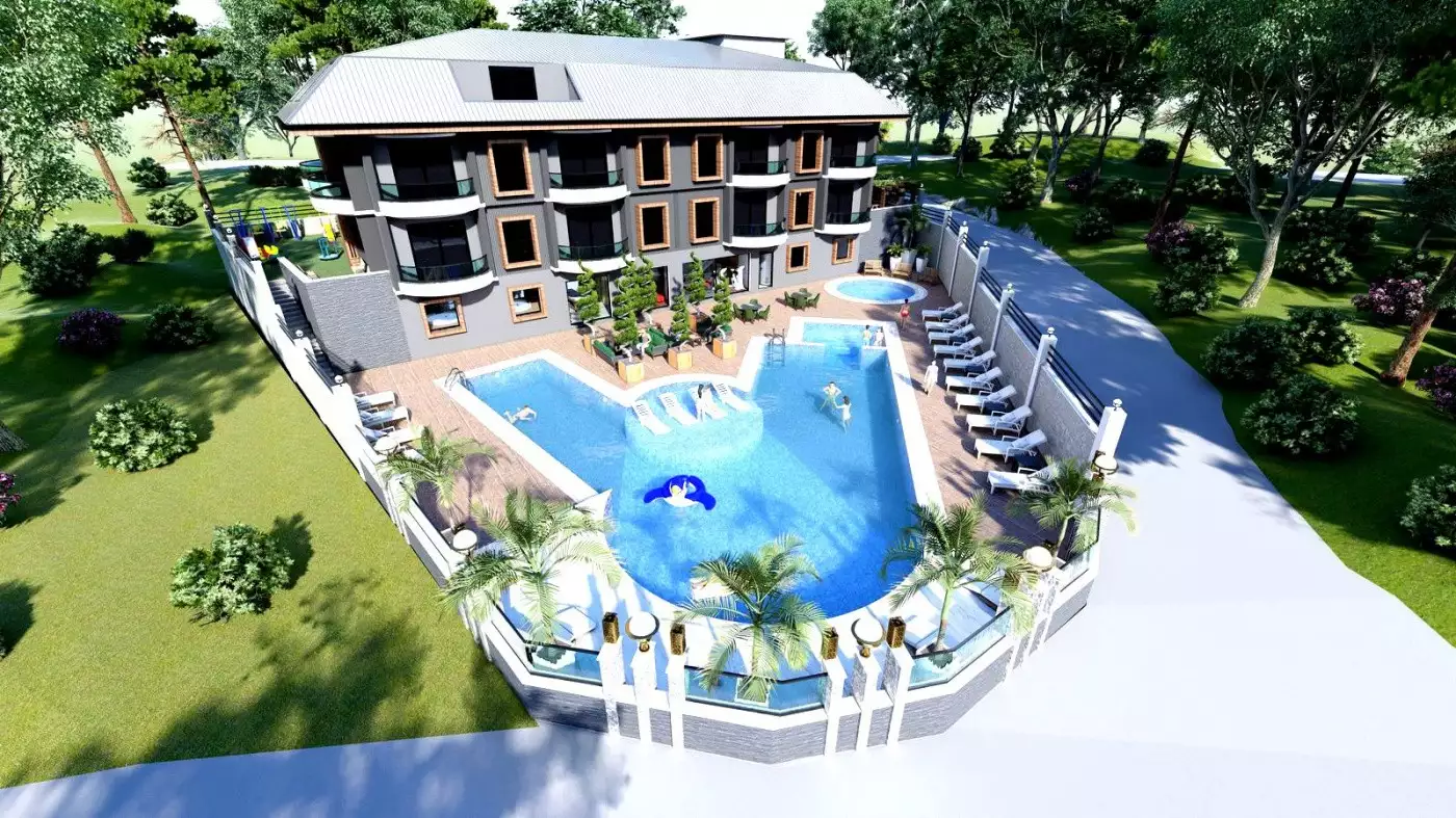 Квартира 61м² в Турции, Авсаллар. Стоимостью 190000€ аренда фото-1