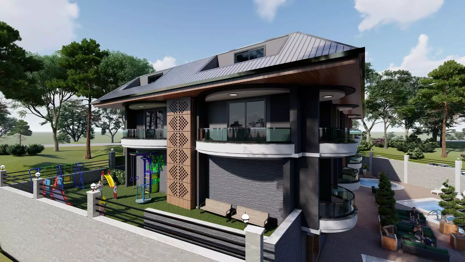 Квартира 61м² в Турции, Авсаллар. Стоимостью 190000€ аренда фото-2