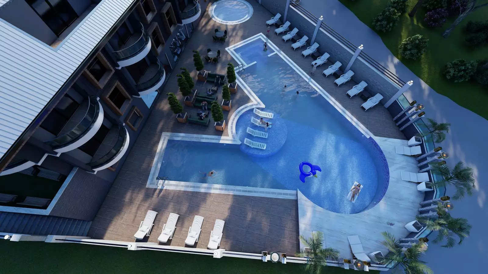 Квартира 61м² в Турции, Авсаллар. Стоимостью 190000€ аренда фото-19