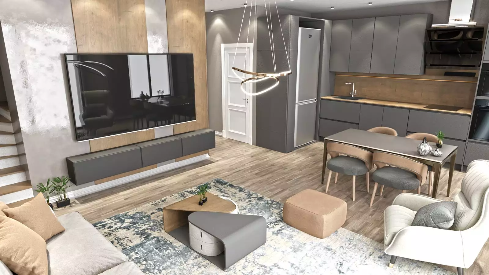 Квартира 61м² в Турции, Авсаллар. Стоимостью 190000€ аренда фото-29