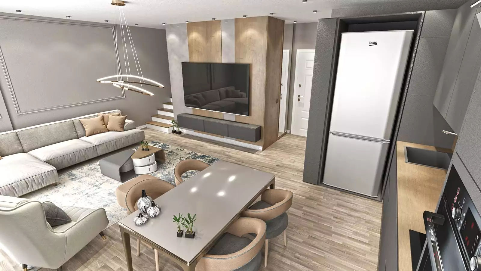 Квартира 61м² в Турции, Авсаллар. Стоимостью 190000€ аренда фото-30