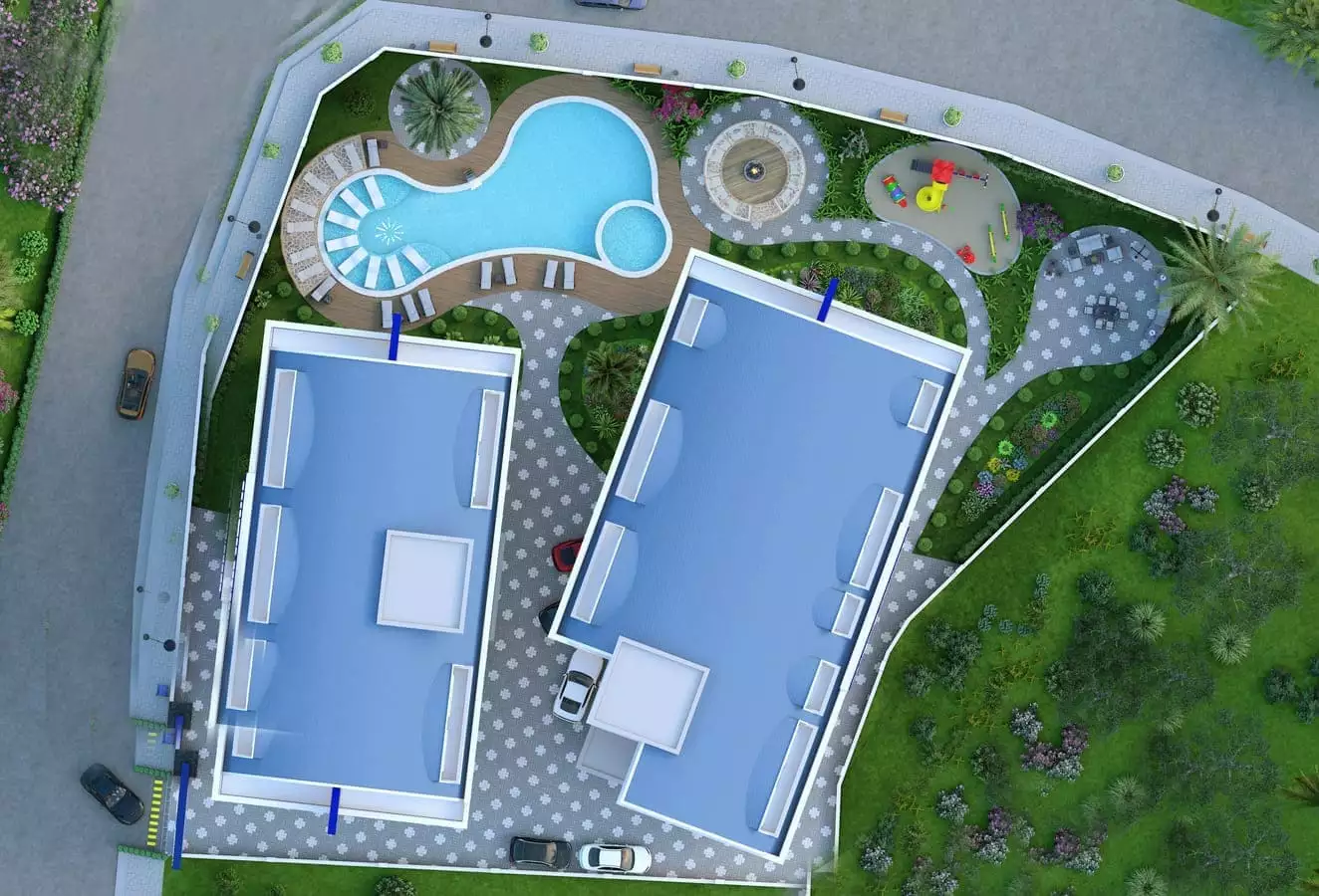 Квартира 57м² в Турции, Конаклы. Стоимостью 93000€ аренда фото-6