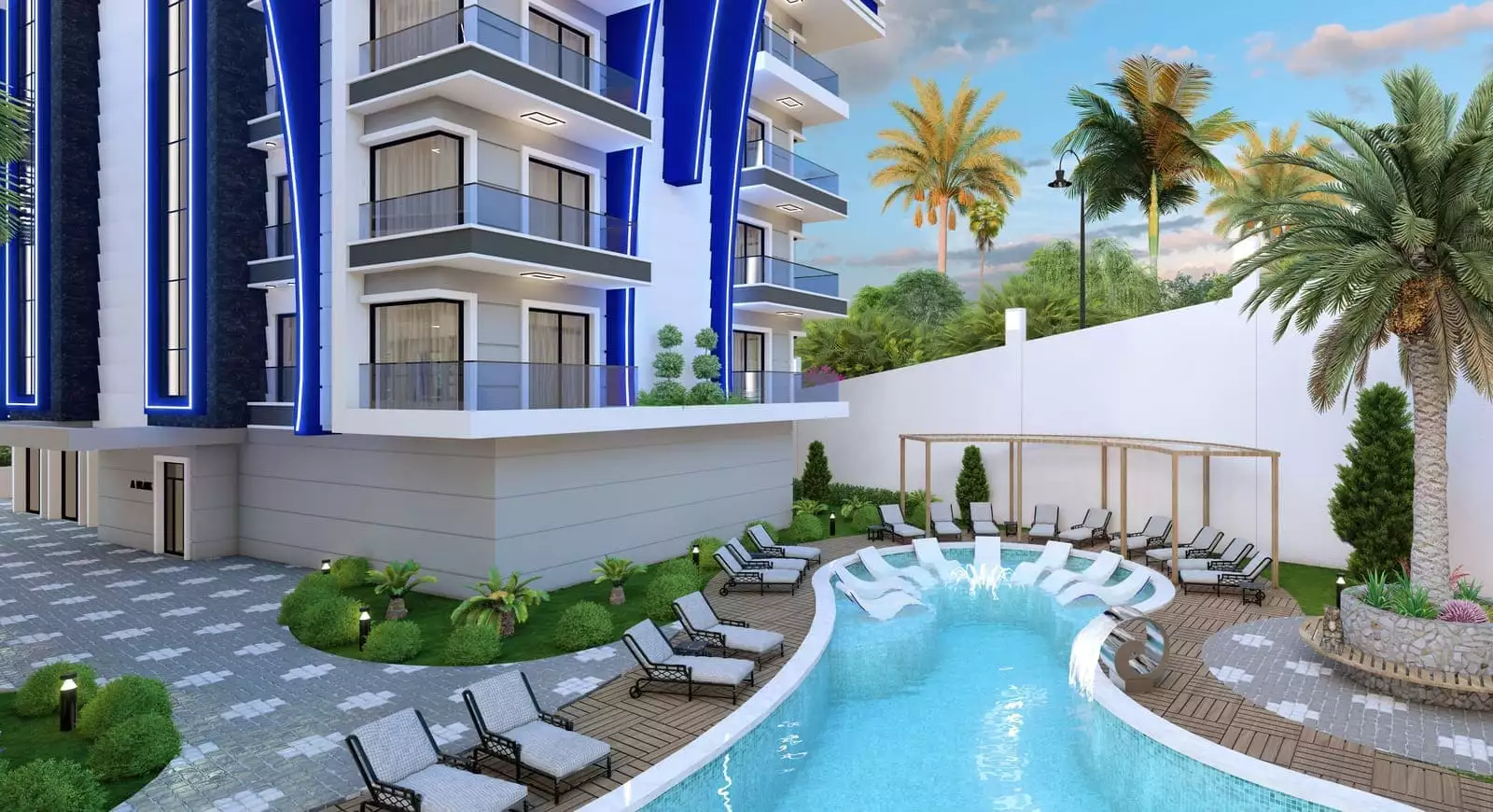 Квартира 57м² в Турции, Конаклы. Стоимостью 93000€ аренда фото-15