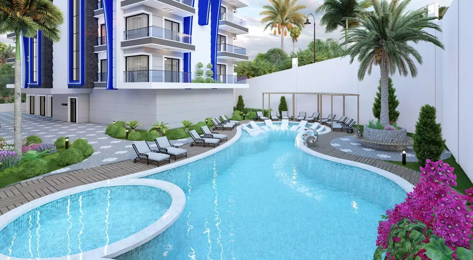 Квартира 57м² в Турции, Конаклы. Стоимостью 93000€ аренда фото-16