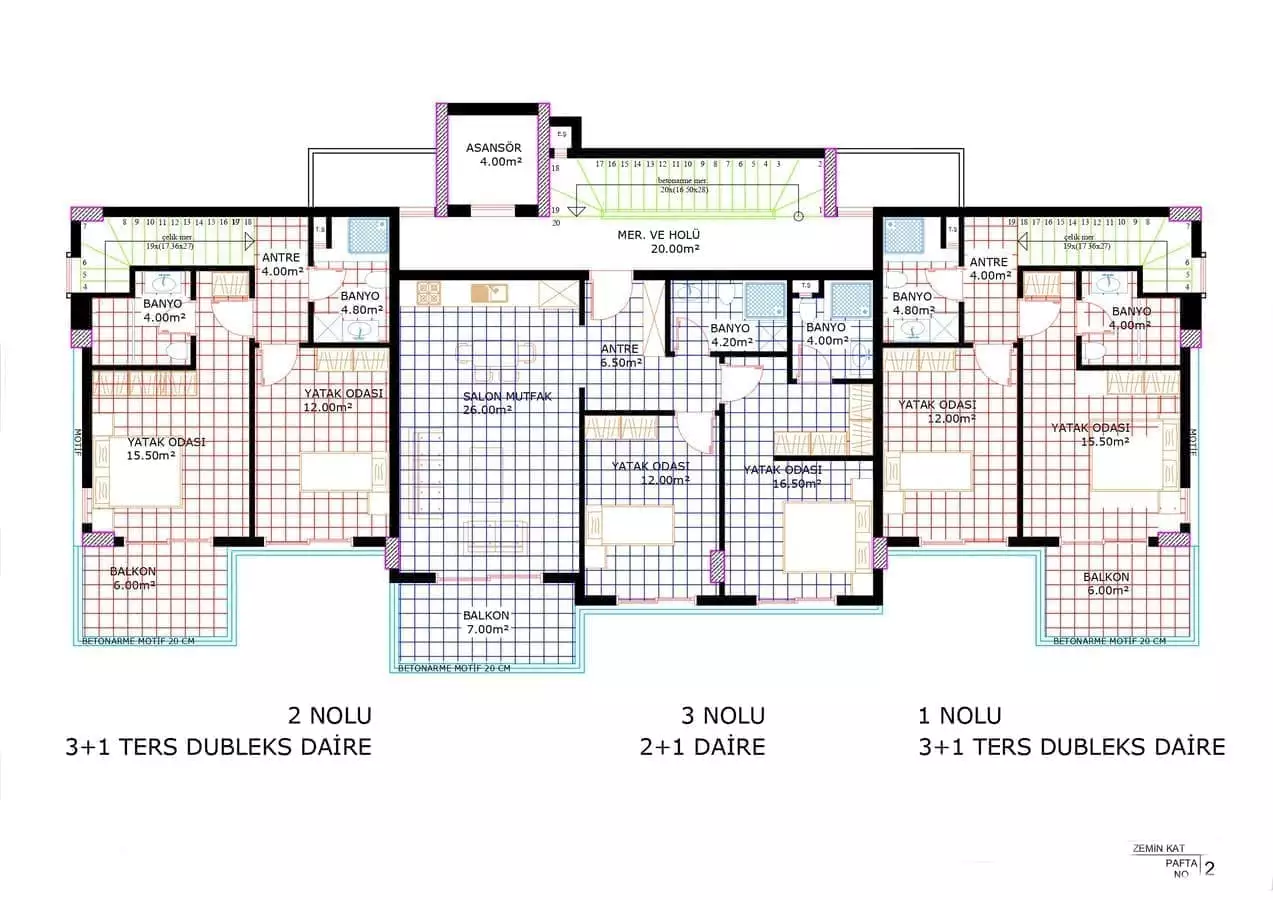 Квартира 98м² в Турции, Аланья. Стоимостью 294000€ аренда фото-7