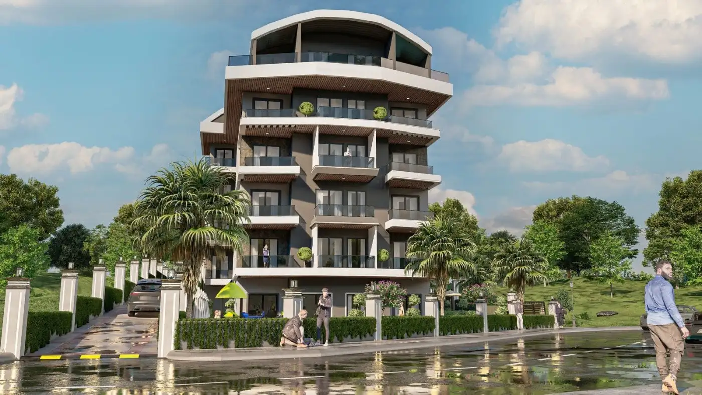 Квартира 47м² в Турции, Демирташ. Стоимостью 93000€ аренда фото-1