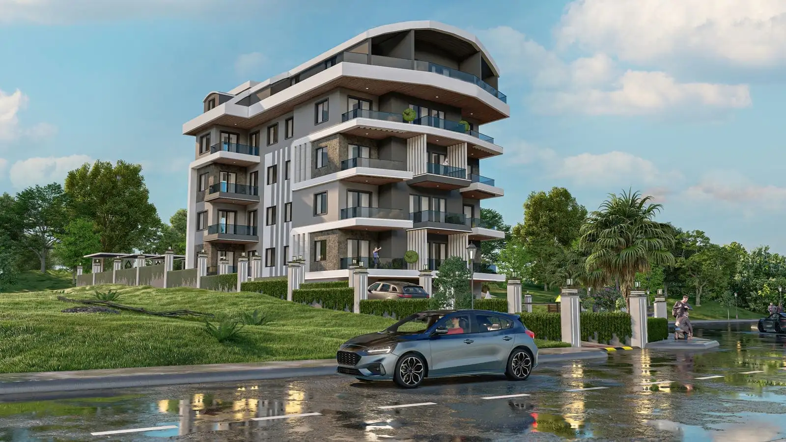 Квартира 47м² в Турции, Демирташ. Стоимостью 93000€ аренда фото-4