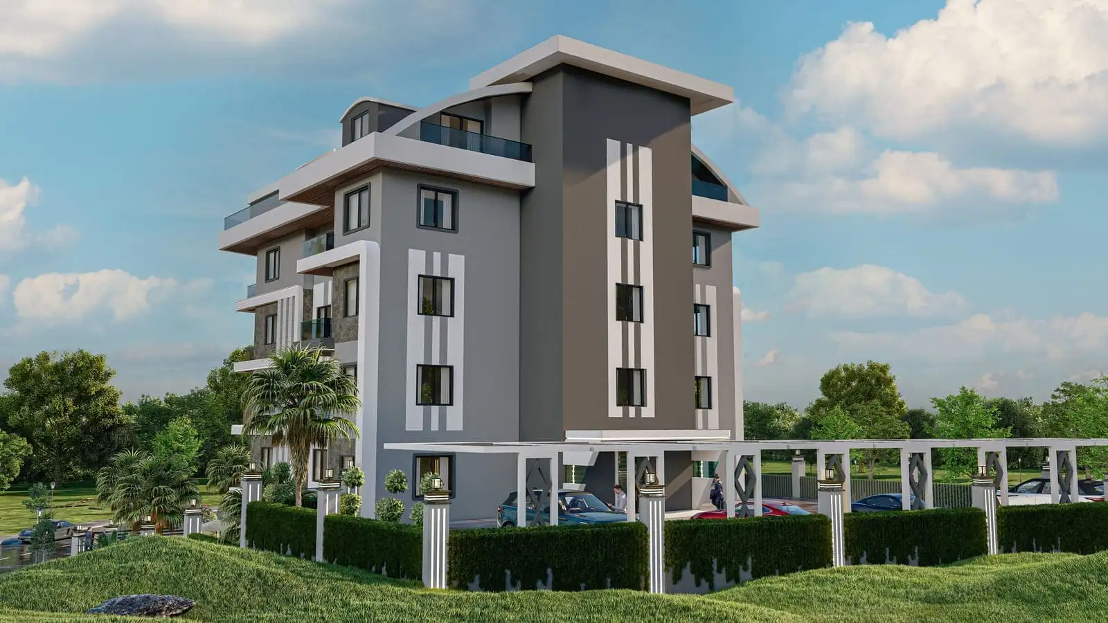 Квартира 47м² в Турции, Демирташ. Стоимостью 93000€ аренда фото-5