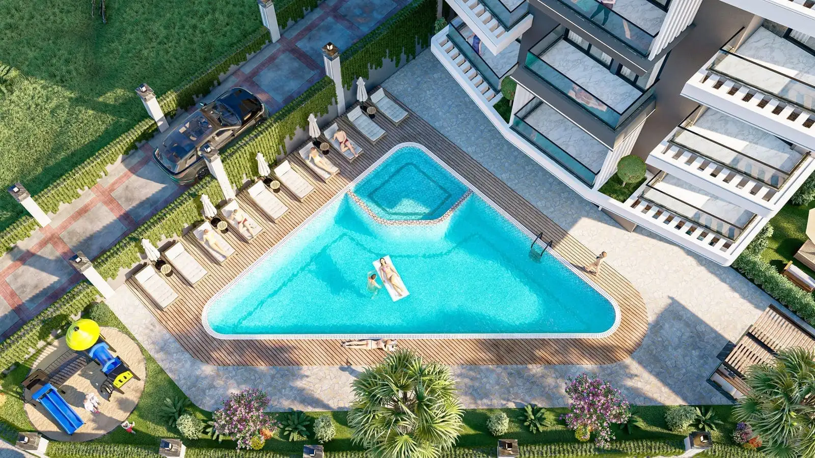 Квартира 47м² в Турции, Демирташ. Стоимостью 93000€ аренда фото-8