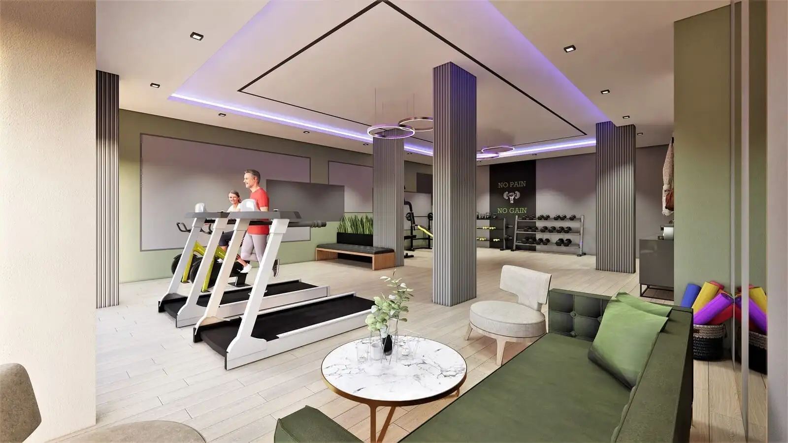 Квартира 47м² в Турции, Демирташ. Стоимостью 93000€ аренда фото-10