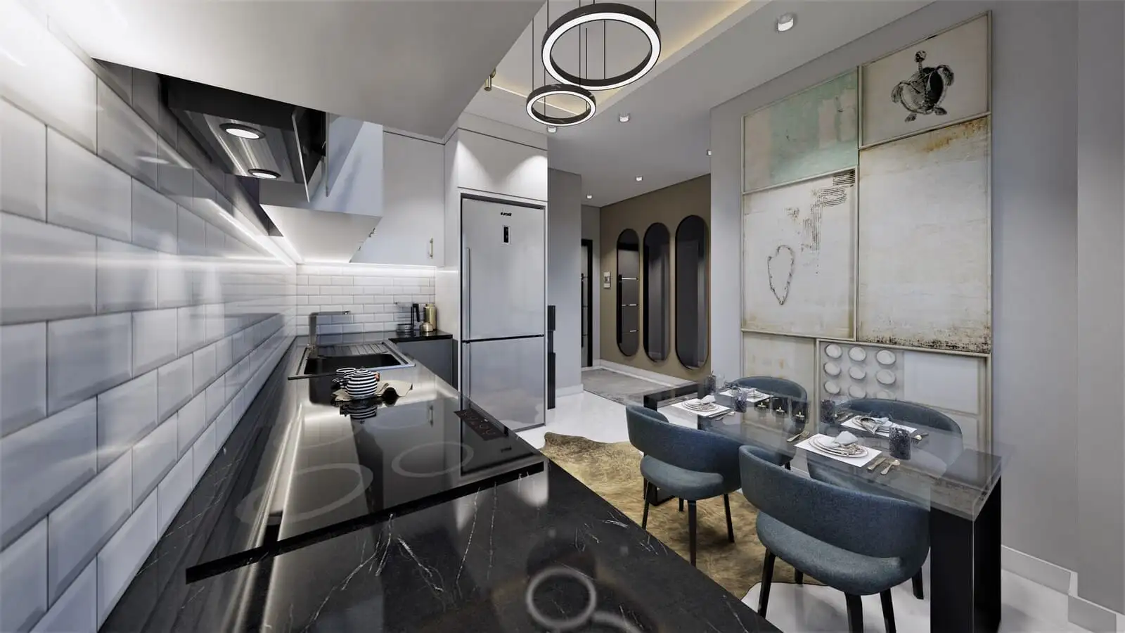 Квартира 47м² в Турции, Демирташ. Стоимостью 93000€ аренда фото-24