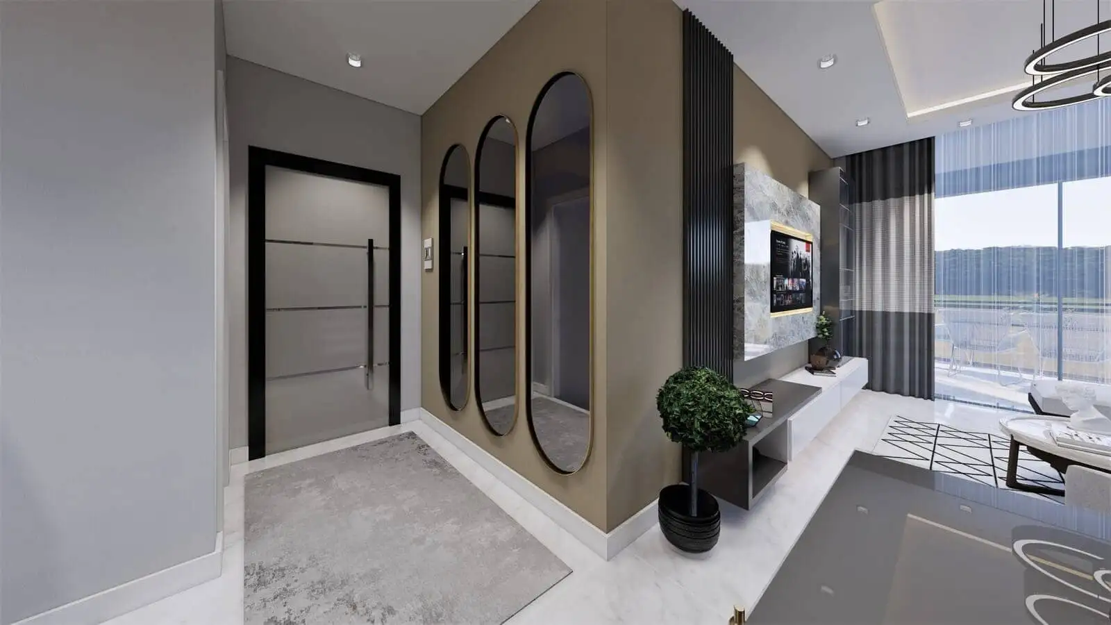 Квартира 47м² в Турции, Демирташ. Стоимостью 93000€ аренда фото-25