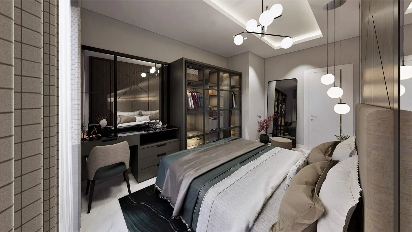 Квартира 47м² в Турции, Демирташ. Стоимостью 93000€ аренда фото-27