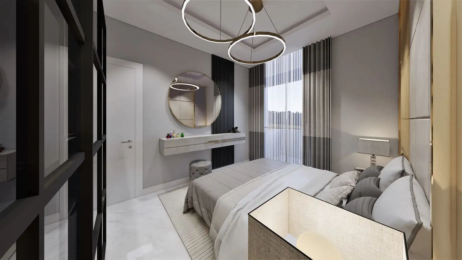 Квартира 47м² в Турции, Демирташ. Стоимостью 93000€ аренда фото-31