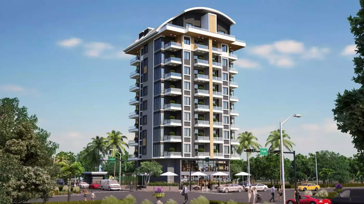 Квартира 50м² в Турции, Махмутлар. Стоимостью 115000€ аренда фото-1